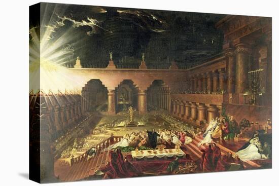 Belshazzar's Feast-John Martin-Stretched Canvas