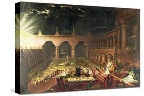 Belshazzar's Feast-John Martin-Stretched Canvas