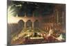 Belshazzar's Feast-John Martin-Mounted Giclee Print