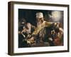 Belshazzar's Feast-Rembrandt van Rijn-Framed Art Print