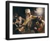 Belshazzar's Feast-Rembrandt van Rijn-Framed Art Print