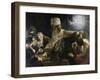 Belshazzar's Feast-Rembrandt van Rijn-Framed Giclee Print