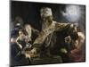 Belshazzar's Feast-Rembrandt van Rijn-Mounted Premium Giclee Print