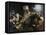 Belshazzar's Feast-Rembrandt van Rijn-Framed Stretched Canvas