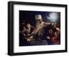 Belshazzar's Feast-Rembrandt van Rijn-Framed Giclee Print