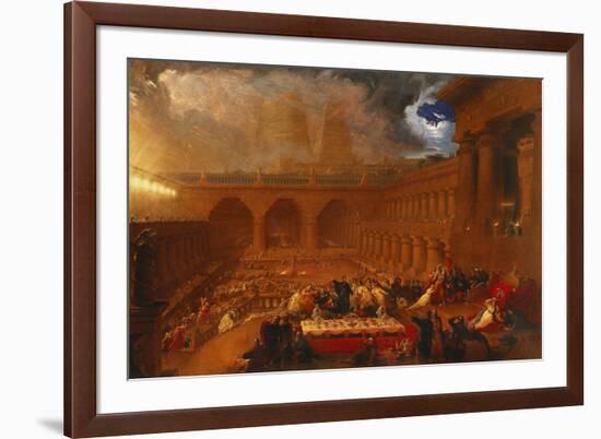 Belshazzar's Feast-John Martin-Framed Giclee Print