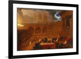 Belshazzar's Feast-John Martin-Framed Giclee Print