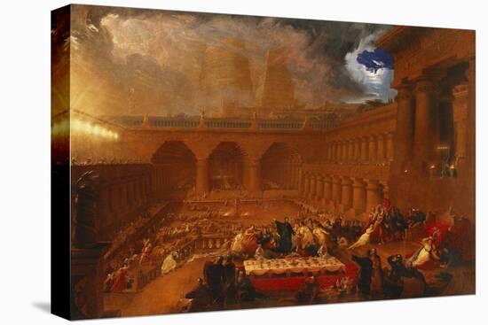 Belshazzar's Feast-John Martin-Stretched Canvas