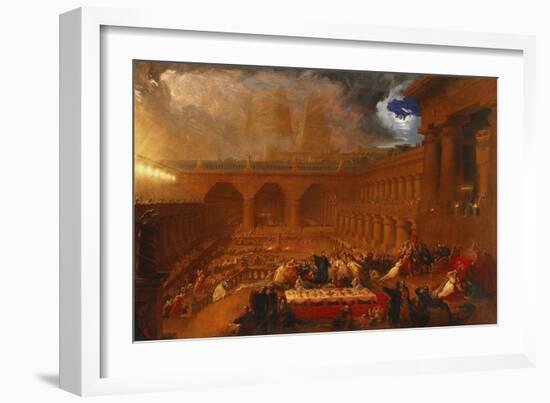 Belshazzar's Feast-John Martin-Framed Giclee Print