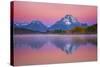 Belt of Venus at Oxbow-Darren White Photography-Stretched Canvas
