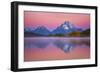 Belt of Venus at Oxbow-Darren White Photography-Framed Photographic Print