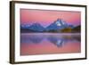 Belt of Venus at Oxbow-Darren White Photography-Framed Photographic Print
