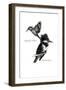 BELTED KINGFISHER-BRUCE DEAN-Framed Art Print