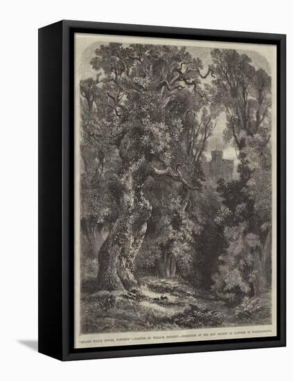 Belted Will's Tower, Naworth-Samuel Read-Framed Stretched Canvas