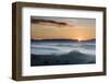 Belvedere and landscape, Val d'Orcia, Tuscany, Italy-Tim Mannakee-Framed Photographic Print