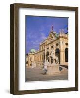 Belvedere, Castle, Vienna, Austria-Sylvain Grandadam-Framed Photographic Print