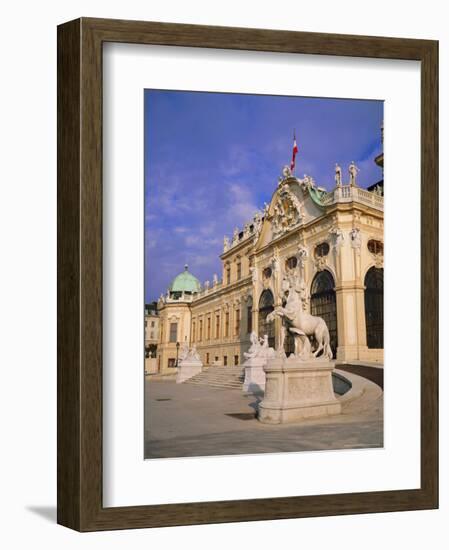 Belvedere, Castle, Vienna, Austria-Sylvain Grandadam-Framed Photographic Print