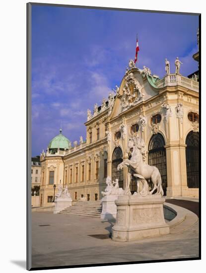 Belvedere, Castle, Vienna, Austria-Sylvain Grandadam-Mounted Photographic Print