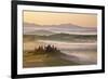 Belvedere Farm at Sunsise, Orcia Valley,Tuscany,Italy.-ClickAlps-Framed Photographic Print