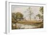 Belvedere House at Alapore-William Prinsep-Framed Giclee Print