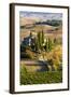 Belvedere House, San Quirico D'Orcia, Tuscany, Italy-Terry Eggers-Framed Photographic Print