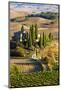 Belvedere House, San Quirico D'Orcia, Tuscany, Italy-Terry Eggers-Mounted Photographic Print