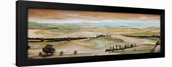 Belvedere, Tuscany, 2001-Trevor Neal-Framed Giclee Print