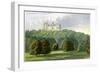 Belvoir Castle, Leicestershire, Home of the Duke of Rutland, C1880-Benjamin Fawcett-Framed Giclee Print