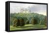 Belvoir Castle, Leicestershire, Home of the Duke of Rutland, C1880-Benjamin Fawcett-Framed Stretched Canvas