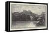 Belvoir Castle, the Seat of the Duke of Rutland-Charles Auguste Loye-Framed Stretched Canvas