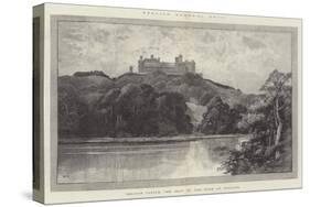 Belvoir Castle, the Seat of the Duke of Rutland-Charles Auguste Loye-Stretched Canvas