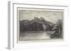 Belvoir Castle, the Seat of the Duke of Rutland-Charles Auguste Loye-Framed Giclee Print