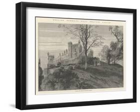 Belvoir Castle-Charles Auguste Loye-Framed Giclee Print