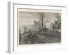 Belvoir Castle-Charles Auguste Loye-Framed Giclee Print