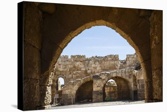 Belvoir Crusader Fortress, Lower Galilee Region, Israel, Middle East-Yadid Levy-Stretched Canvas