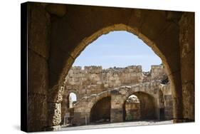Belvoir Crusader Fortress, Lower Galilee Region, Israel, Middle East-Yadid Levy-Stretched Canvas