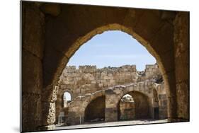 Belvoir Crusader Fortress, Lower Galilee Region, Israel, Middle East-Yadid Levy-Mounted Photographic Print