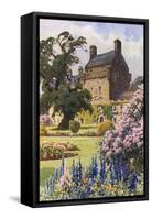 Bemersyde House, 20C-EW Haslehust-Framed Stretched Canvas