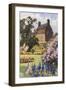 Bemersyde House, 20C-EW Haslehust-Framed Art Print