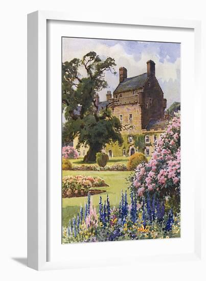 Bemersyde House, 20C-EW Haslehust-Framed Art Print