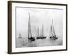 Bemuda Yachting Race-null-Framed Photographic Print
