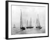 Bemuda Yachting Race-null-Framed Photographic Print