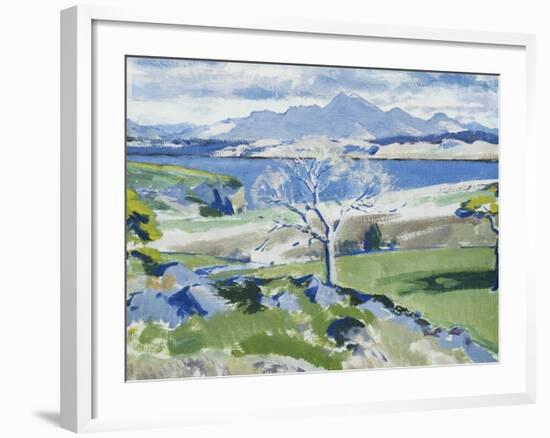 Ben Cruachan from Achnacraig, Mull-Francis Campbell Cadell-Framed Giclee Print