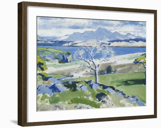 Ben Cruachan from Achnacraig, Mull-Francis Campbell Cadell-Framed Giclee Print