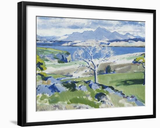 Ben Cruachan from Achnacraig, Mull-Francis Campbell Cadell-Framed Giclee Print