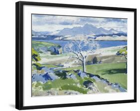 Ben Cruachan from Achnacraig, Mull-Francis Campbell Cadell-Framed Giclee Print