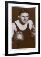 Ben Foord, South African Boxer, 1938-null-Framed Giclee Print