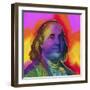 Ben Franklin Pop Art-Howie Green-Framed Giclee Print