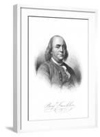 Ben Franklin-null-Framed Art Print