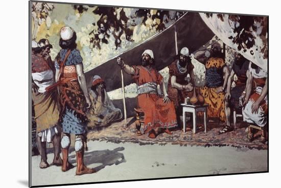 Ben-Hadad and the Kings Drinking in the Tent-James Jacques Joseph Tissot-Mounted Giclee Print